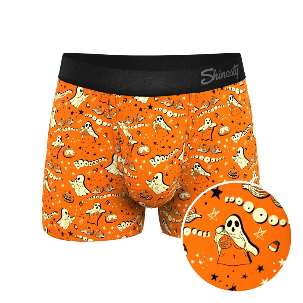 The Paranormal Entitty | Ghost Busts Ball Hammock® Pouch Trunks Underwear - Shinesty