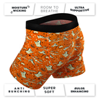 The Paranormal Entitty | Ghost Busts Ball Hammock® Pouch Underwear With Fly - Shinesty