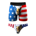 The Patriotic Pair | Ball Hammock® With Fly and Thong Pack - Shinesty