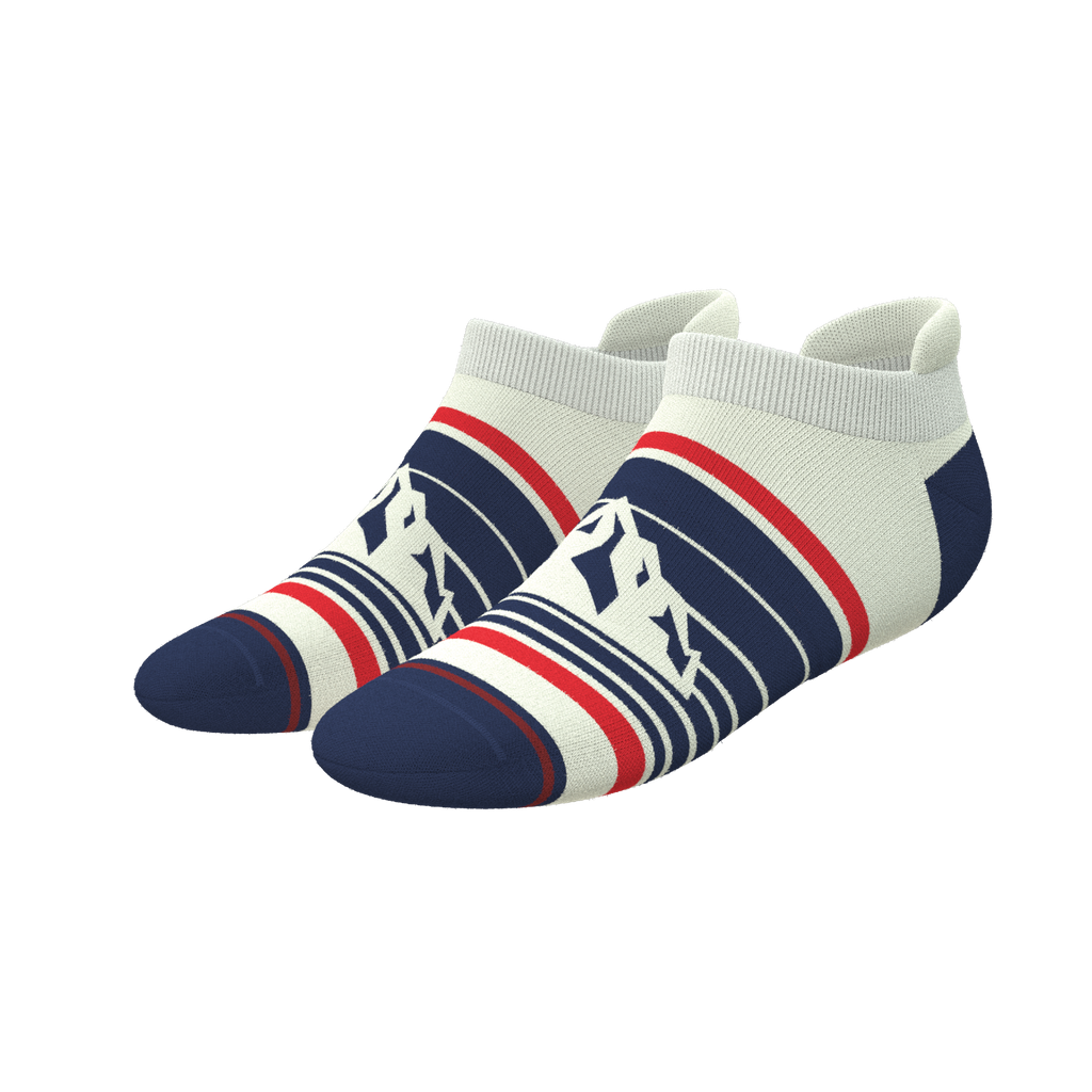 The Peaks | Mountain Heel Hammock™ Ankle Socks - Shinesty