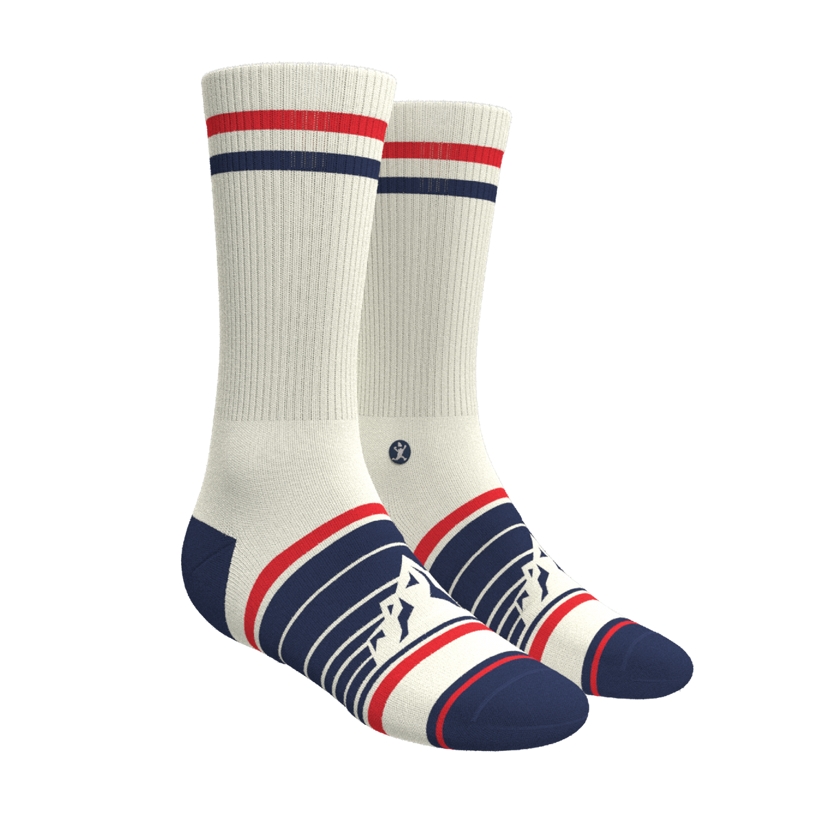 The Peaks | Mountain Heel Hammock™ Crew Socks - Shinesty