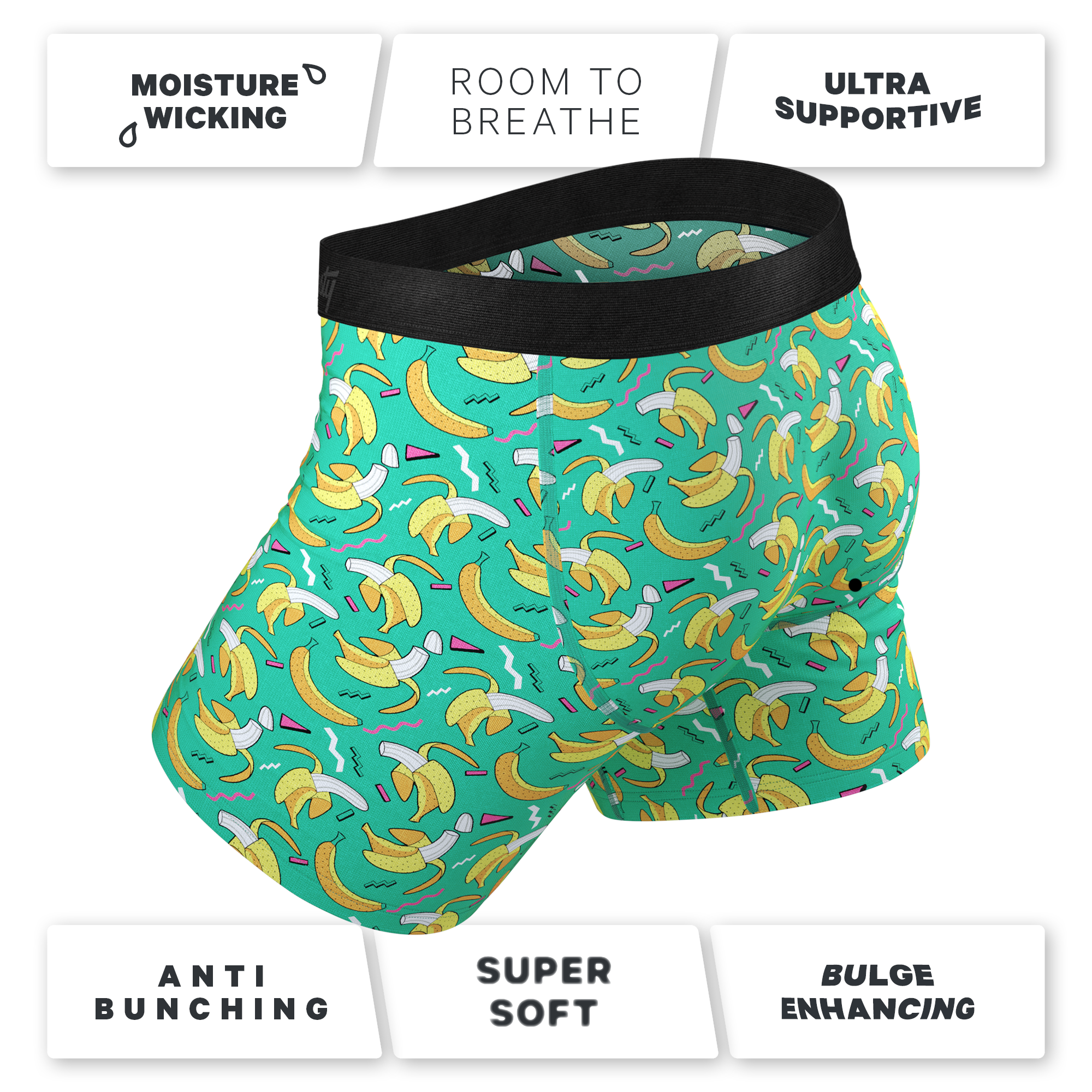 The Peel Deal | Retro Banana Ball Hammock® Pouch Underwear - Shinesty