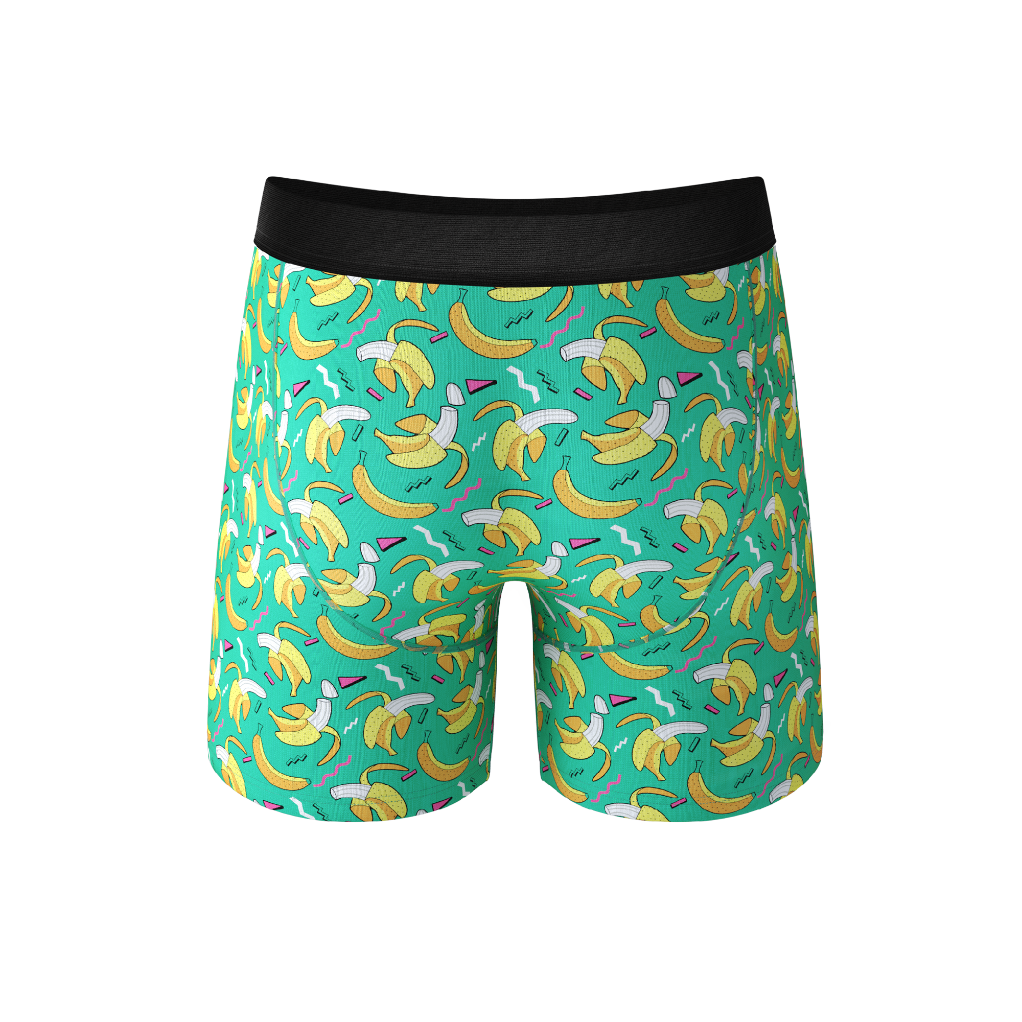 The Peel Deal | Retro Banana Ball Hammock® Pouch Underwear With Fly - Shinesty