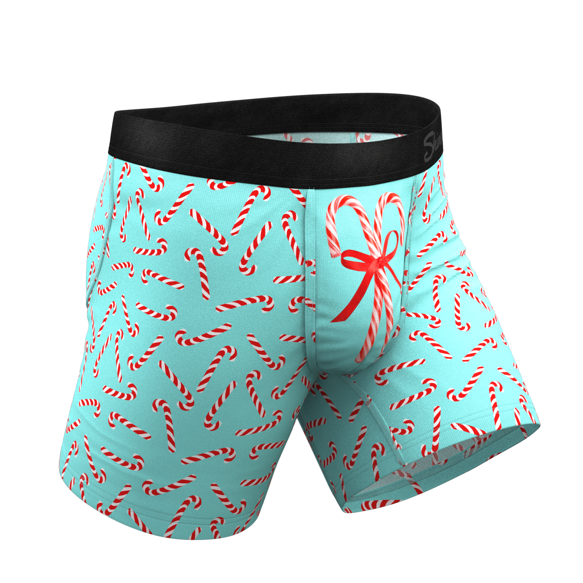 The Peppermint Pimp Canes | Candy Cane Ball Hammock® Pouch Underwear - Shinesty