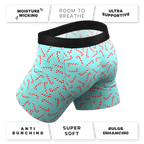 The Peppermint Pimp Canes | Candy Cane Ball Hammock® Pouch Underwear - Shinesty