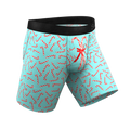 The Peppermint Pimp Canes | Candy Cane Ball Hammock® Boxer - Long Leg - Shinesty
