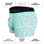 The Peppermint Pimp Canes | Candy Cane Ball Hammock® Pouch Trunks Underwear - Shinesty