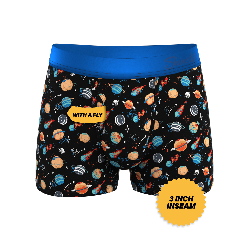 The Personal Space | Outer Space Ball Hammock® Pouch Trunks Underwear - Shinesty