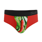The Picante | Chili Pepper Ball Hammock® Pouch Underwear Briefs - Shinesty