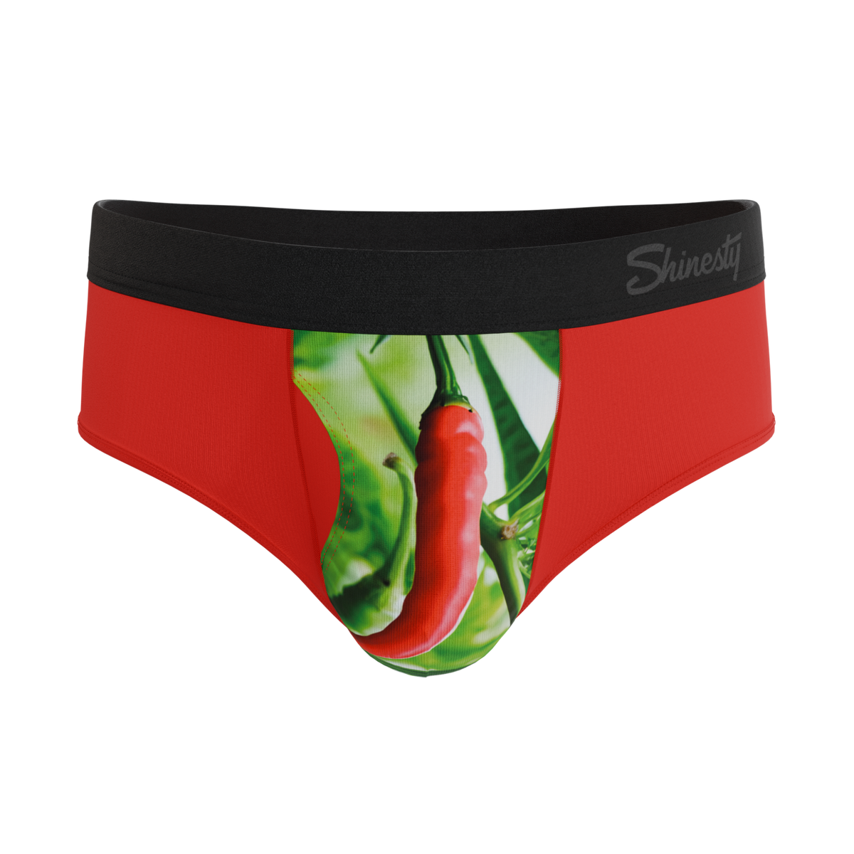 The Picante | Chili Pepper Ball Hammock® Pouch Underwear Briefs - Shinesty