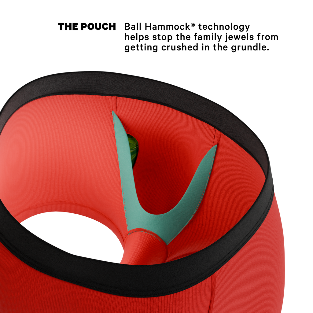 The Picante | Chili Pepper Ball Hammock® Pouch Trunks Underwear - Shinesty