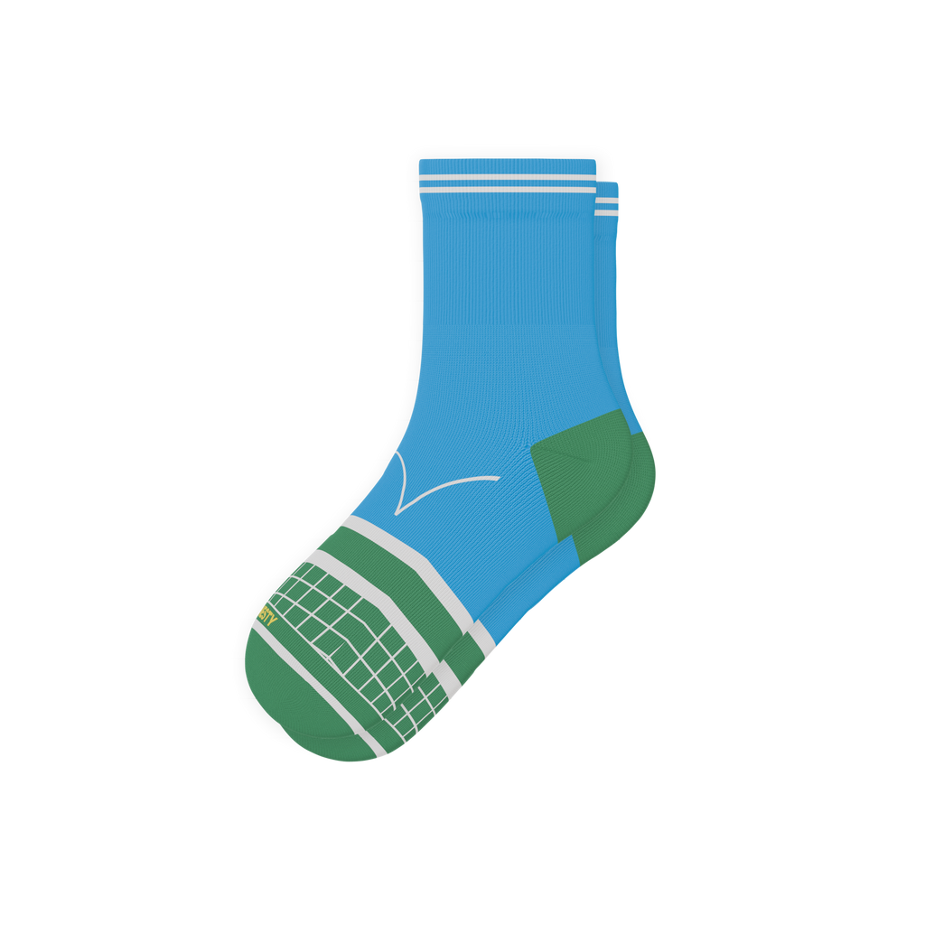 The Pickler | Pickleball Heel Hammock™ Quarter Crew Socks - Shinesty