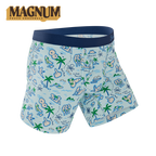 The Pirate's Booty | Naughty Map Ball Hammock® Magnum Big Pouch Underwear - Shinesty