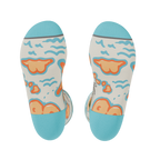 The Pirate's Booty | Naughty Map Heel Hammock™ Crew Socks - Shinesty