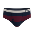 The Pitch | Rugby Stripe Ball Hammock® Pouch Underwear Briefs - Shinesty