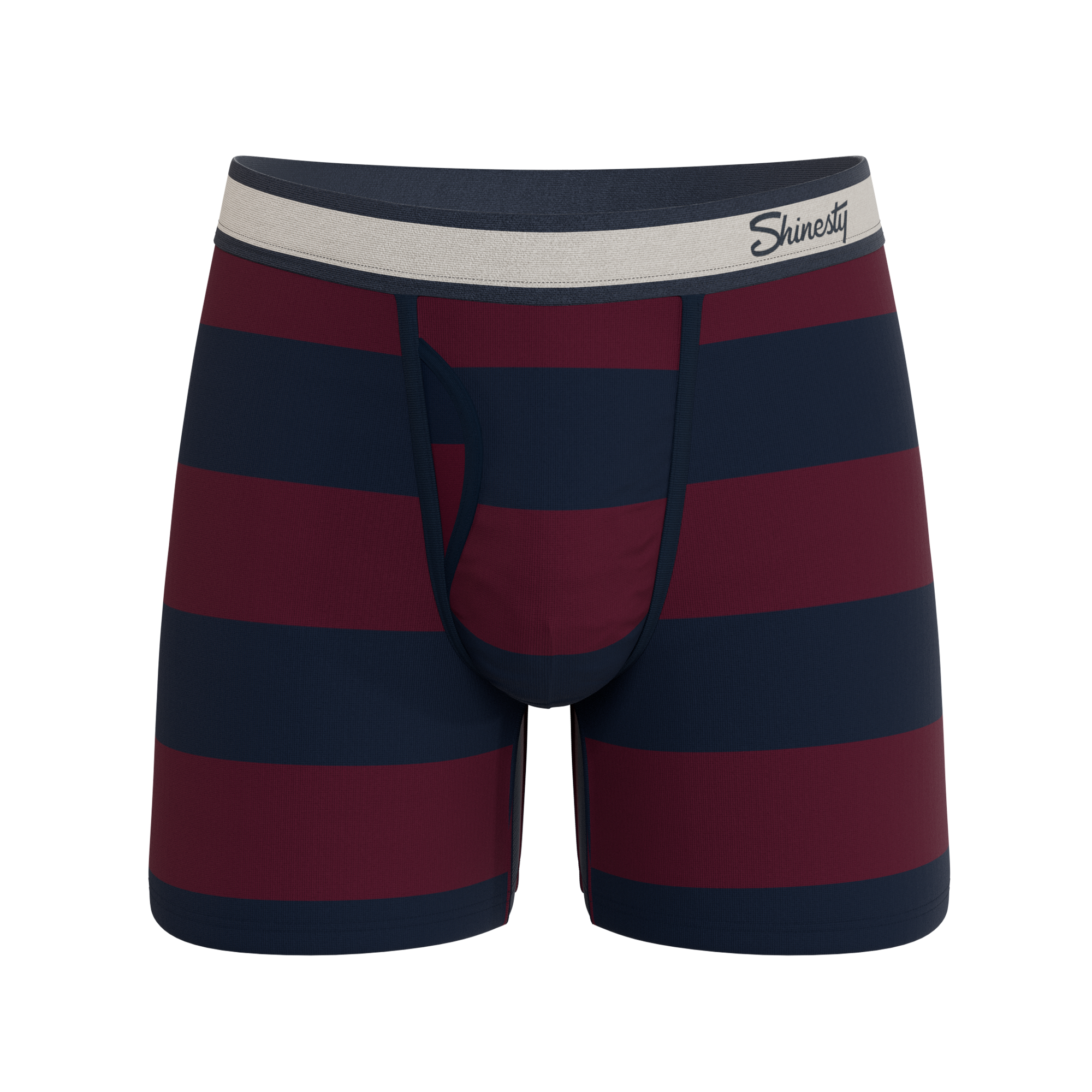 The Pitch | Rugby Stripe Ball Hammock® Magnum Big Pouch Underwear - Shinesty
