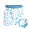 The Polar Polka | Polar Bear Scene Ball Hammock® Pouch Underwear With Fly - Shinesty