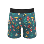 The Pollination Station | Birds and Bees Ball Hammock® Pouch Underwear With Fly - Shinesty