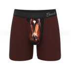 The Pony Express | Horse Ball Hammock® Pouch Underwear With Fly - Shinesty