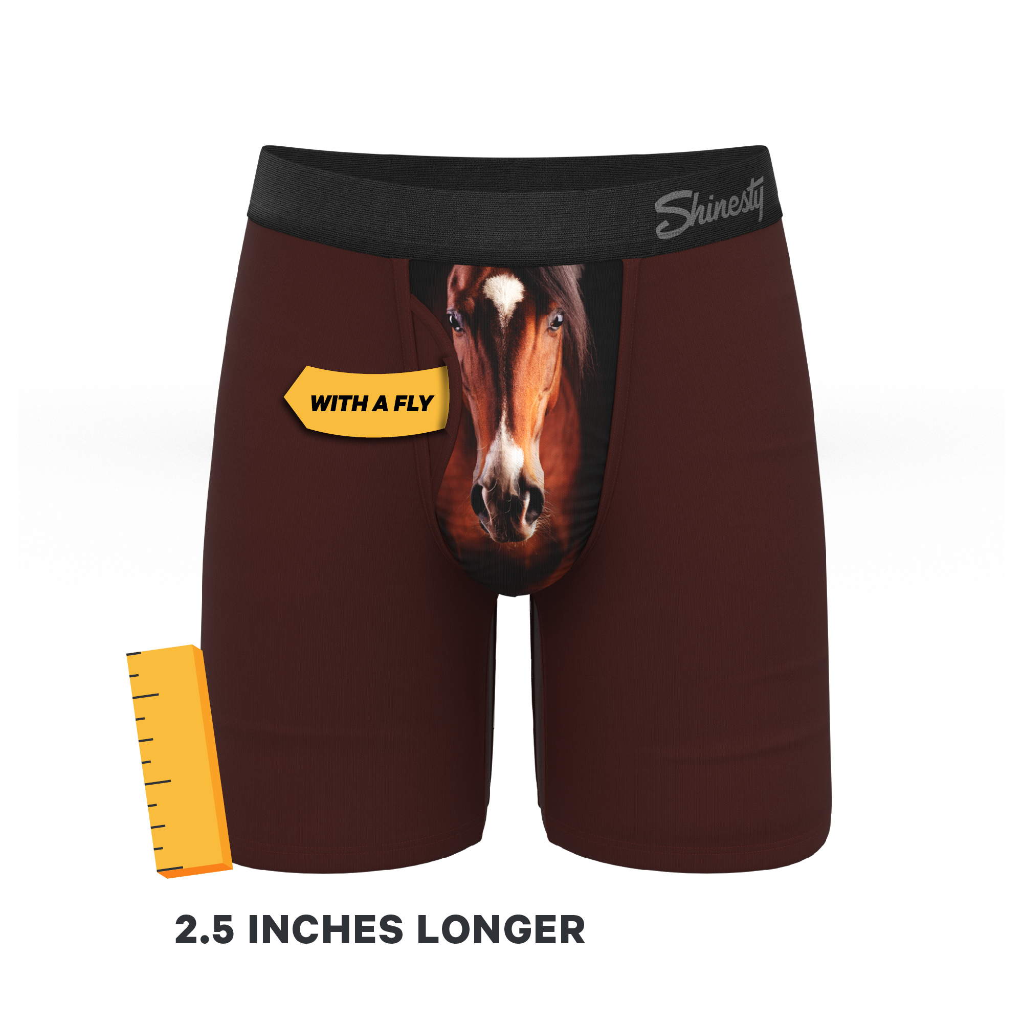 The Pony Express | Horse Ball Hammock® Boxer - Long Leg - Shinesty