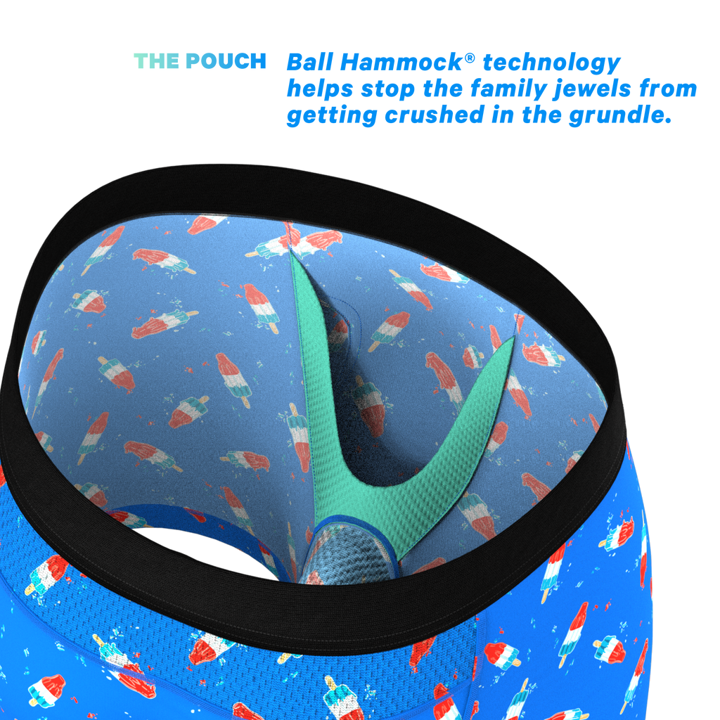 The Popsicle Stick | USA Popsicle paradICE™ Cooling Ball Hammock® Underwear - Shinesty