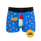 The Popsicle Stick Apex | USA Popsicle Ball Hammock® Pouch Trunks Underwear - Shinesty