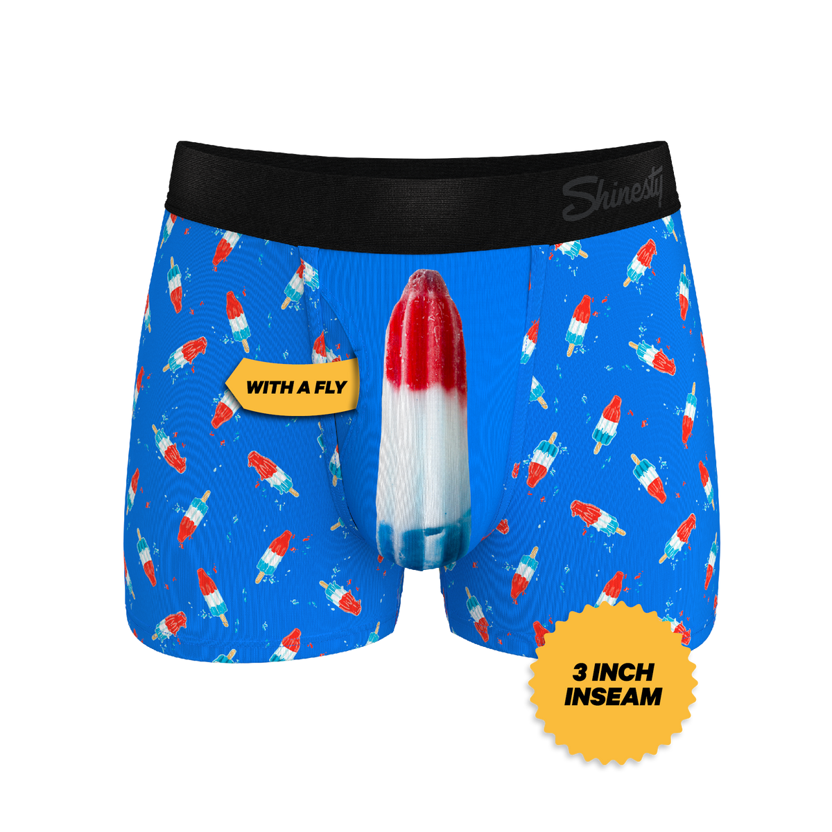 The Popsicle Stick Apex | USA Popsicle Ball Hammock® Pouch Trunks Underwear - Shinesty