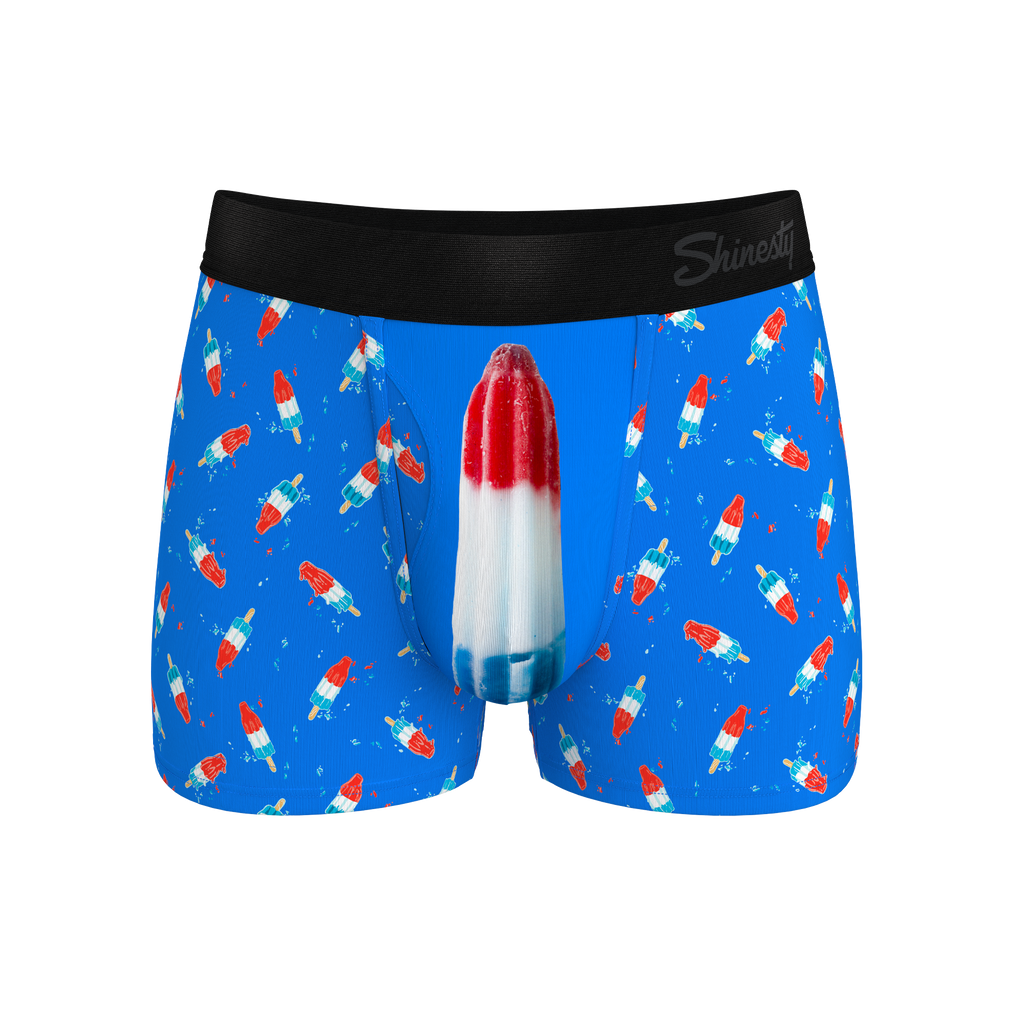The Popsicle Stick Apex | USA Popsicle Ball Hammock® Pouch Trunks Underwear - Shinesty