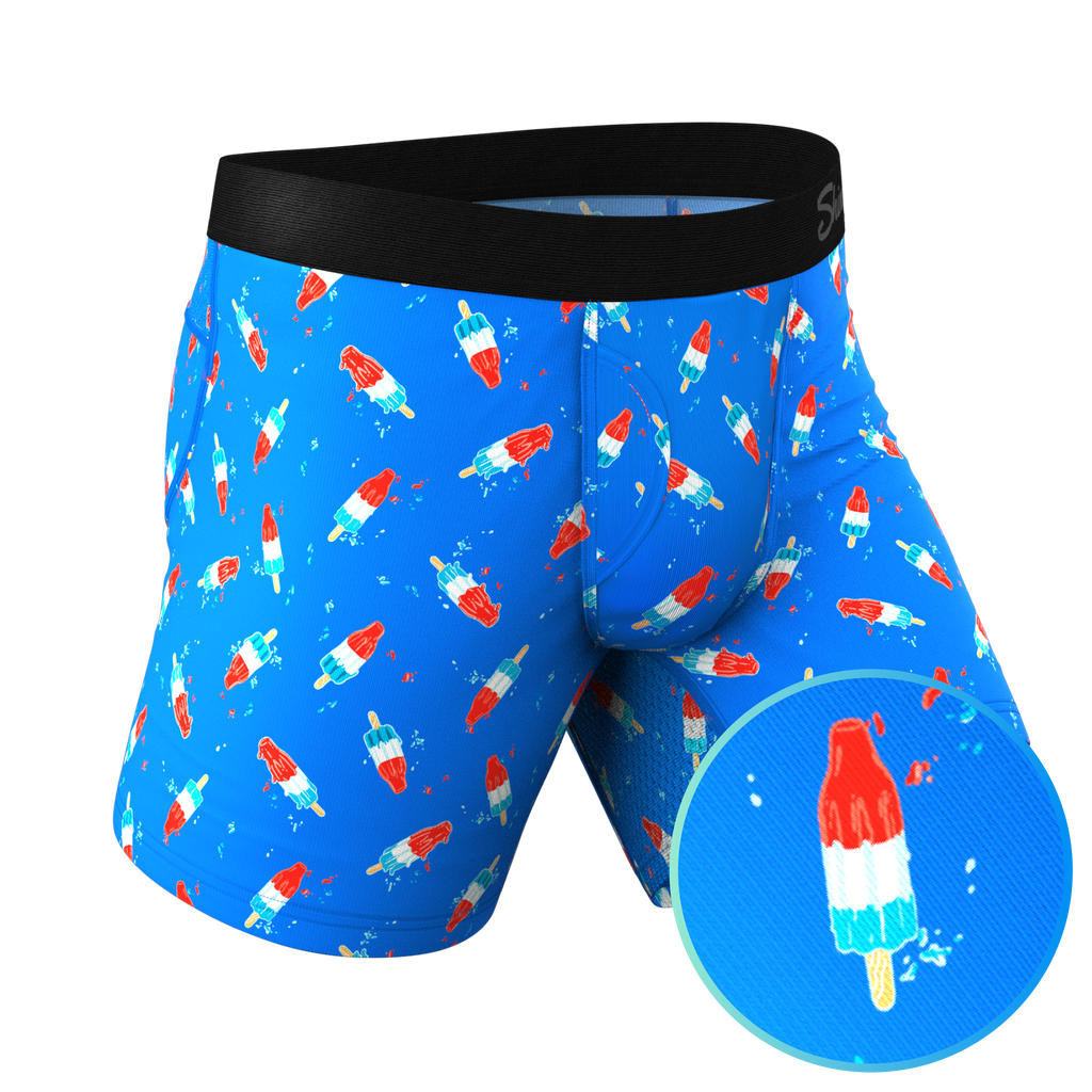 The Popsicle Stick | USA Popsicle paradICE™ Cooling Ball Hammock® Underwear - Shinesty