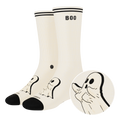 The Possessed Chest | Ghost Heel Hammock™ Crew Socks - Shinesty
