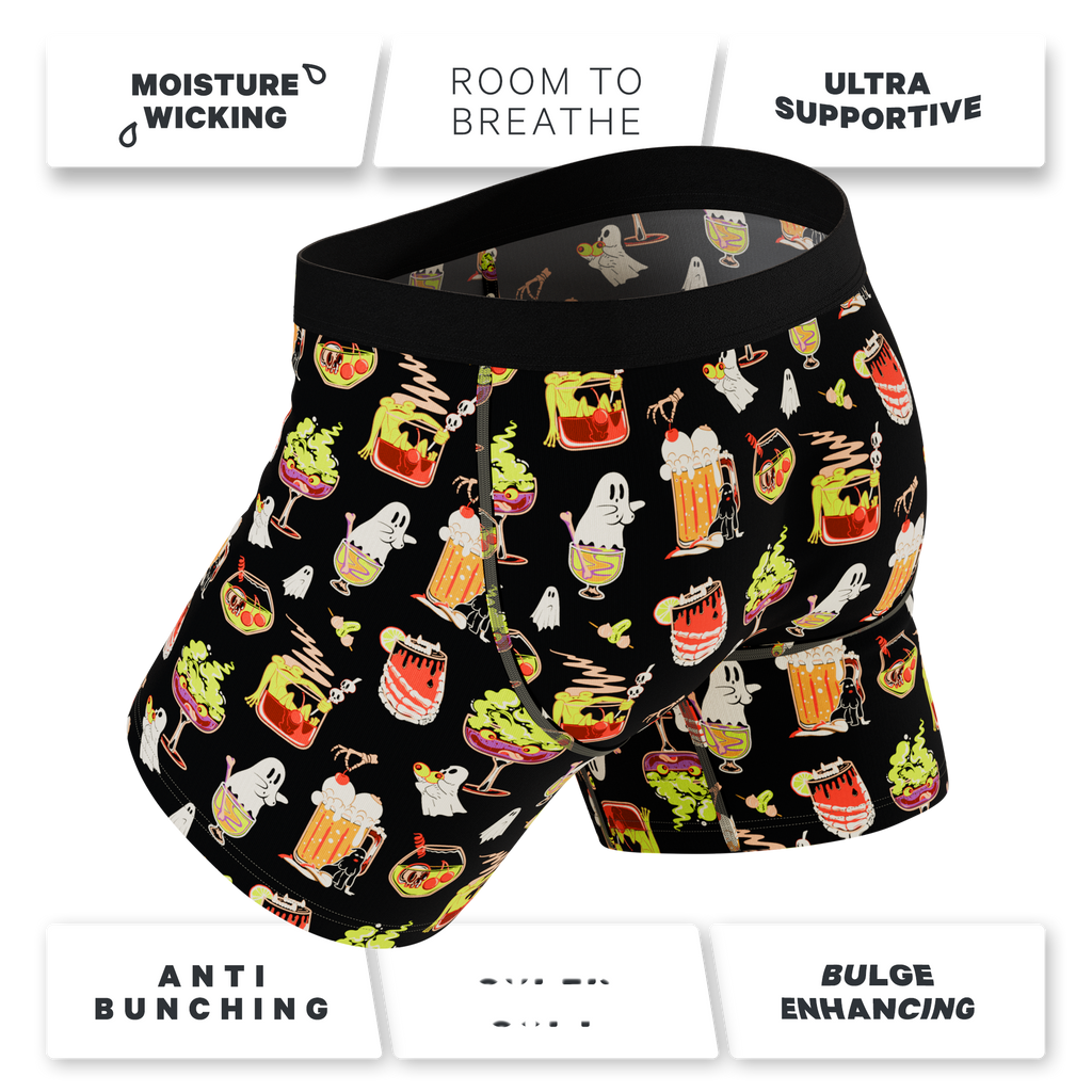 The Potions Pub | Halloween Cocktail Ball Hammock® Pouch Underwear - Shinesty