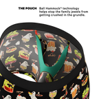 The Potions Pub | Halloween Cocktail Ball Hammock® Pouch Underwear With Fly - Shinesty
