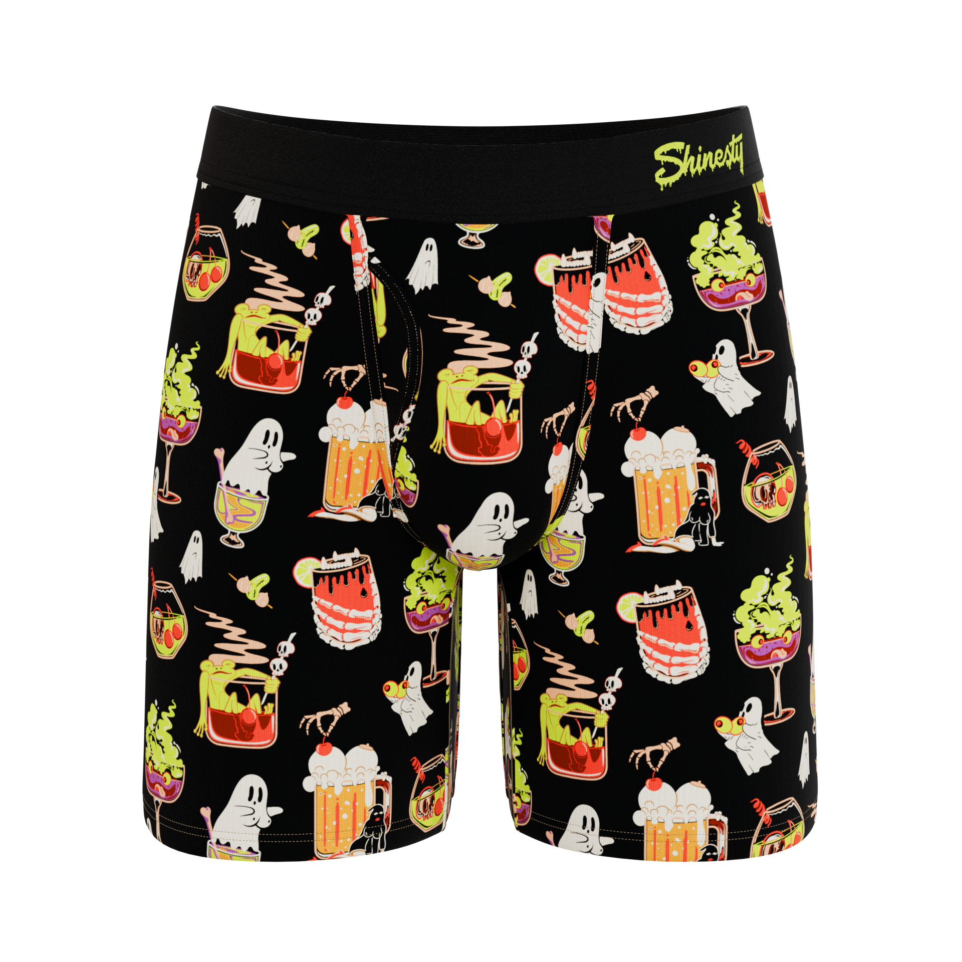 The Boo Crew | Long Leg Ball Hammock® Pouch Underwear With Fly 7 Pack - Shinesty