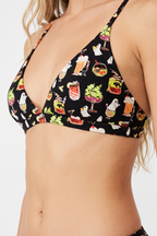 The Potions Pub | Halloween Cocktail Boob Hammock™ Triangle Bralette - Shinesty
