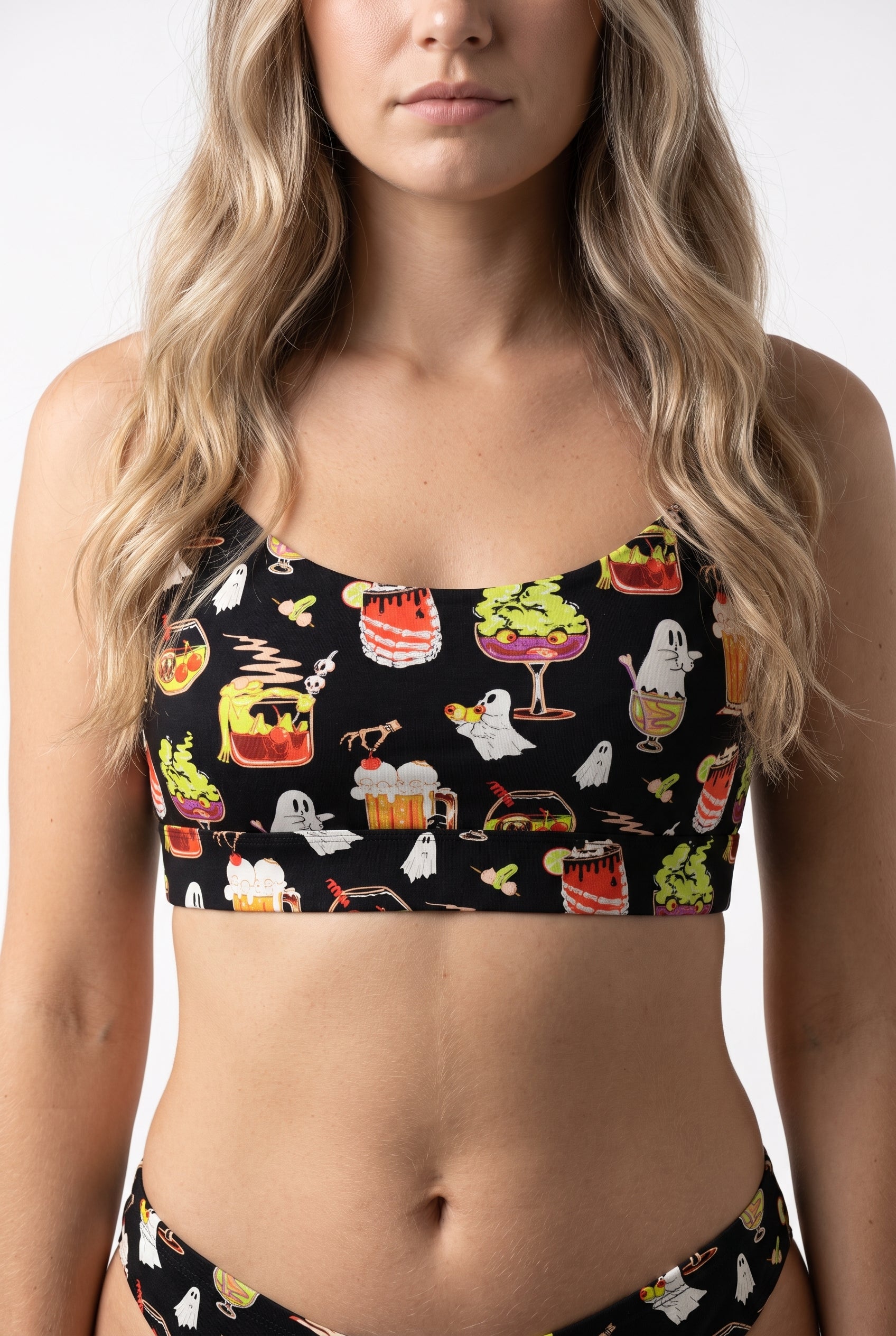The Potions Pub | Halloween Cocktail Boob Hammock™ Scoop Bralette - Shinesty