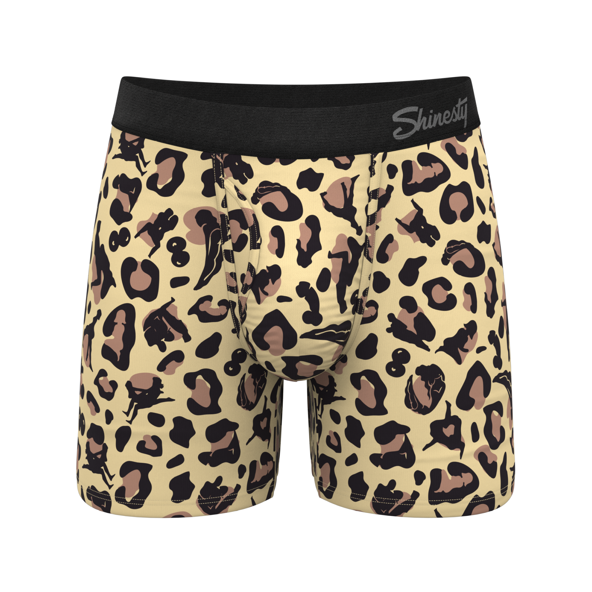 The Primal Passion | Naughty Cheetah Print Ball Hammock® Magnum Big Pouch Underwear - Shinesty