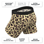 The Primal Passion | Naughty Cheetah Print Ball Hammock® Pouch Underwear With Fly - Shinesty