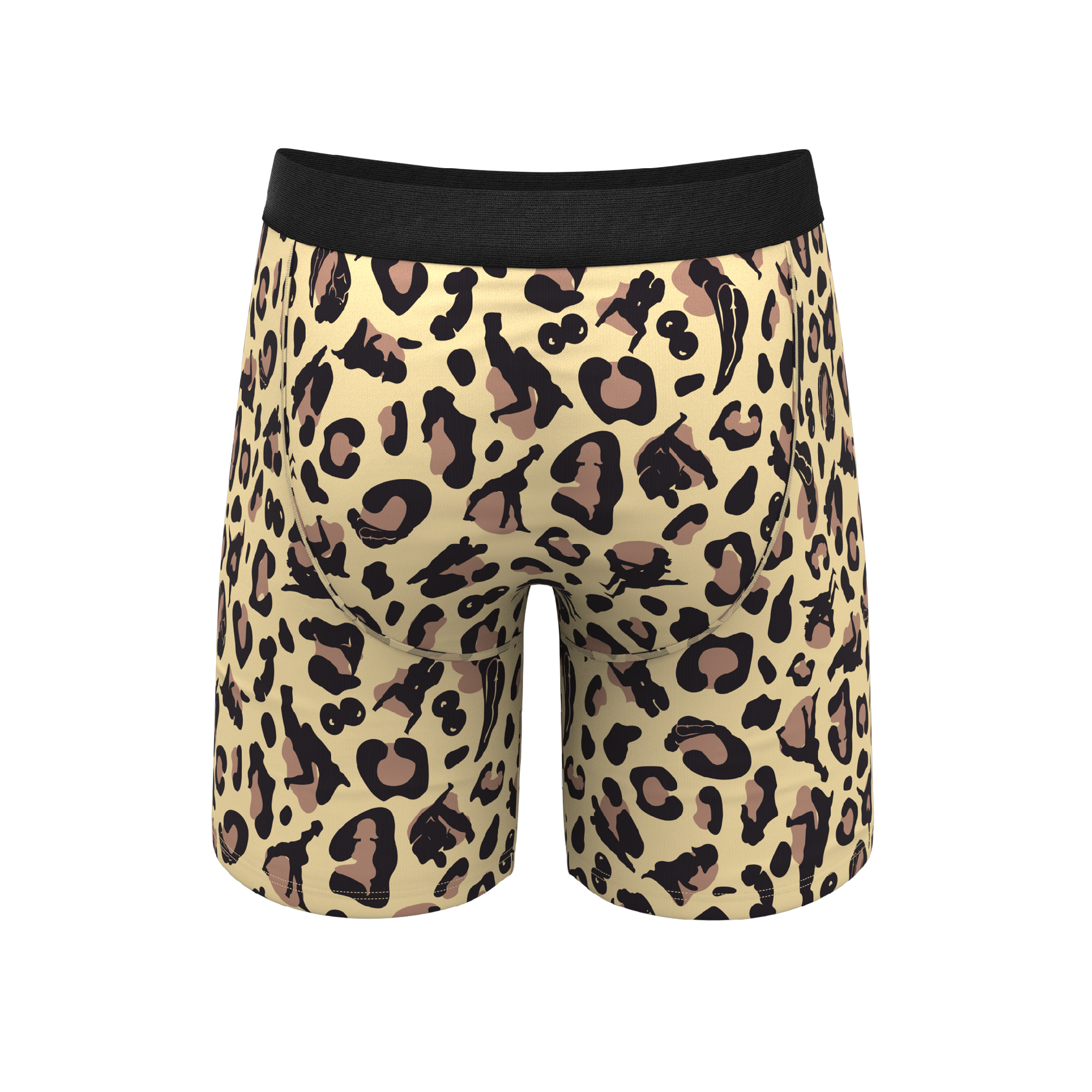 The Primal Passion | Naughty Cheetah Print Ball Hammock® Boxer - Long Leg - Shinesty