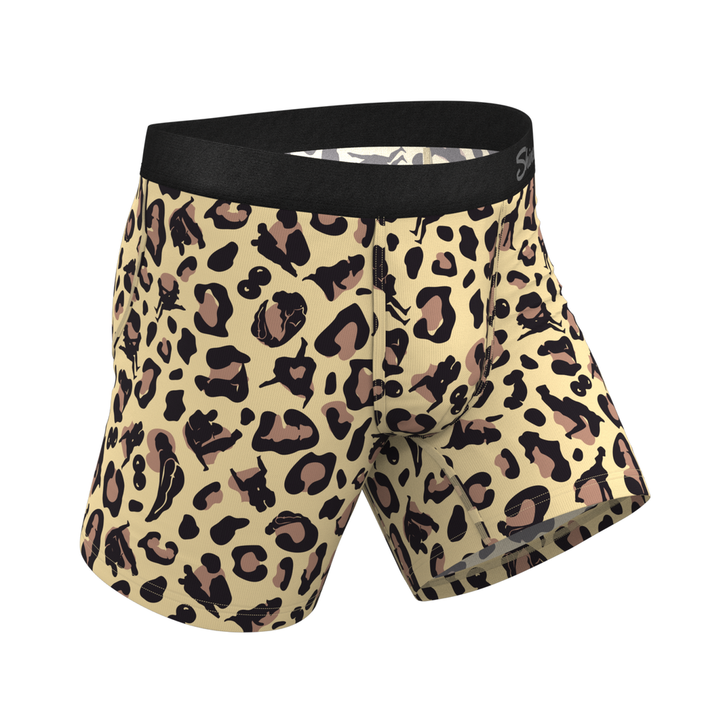 The Primal Passion | Naughty Cheetah Print Ball Hammock® Pouch Underwear - Shinesty