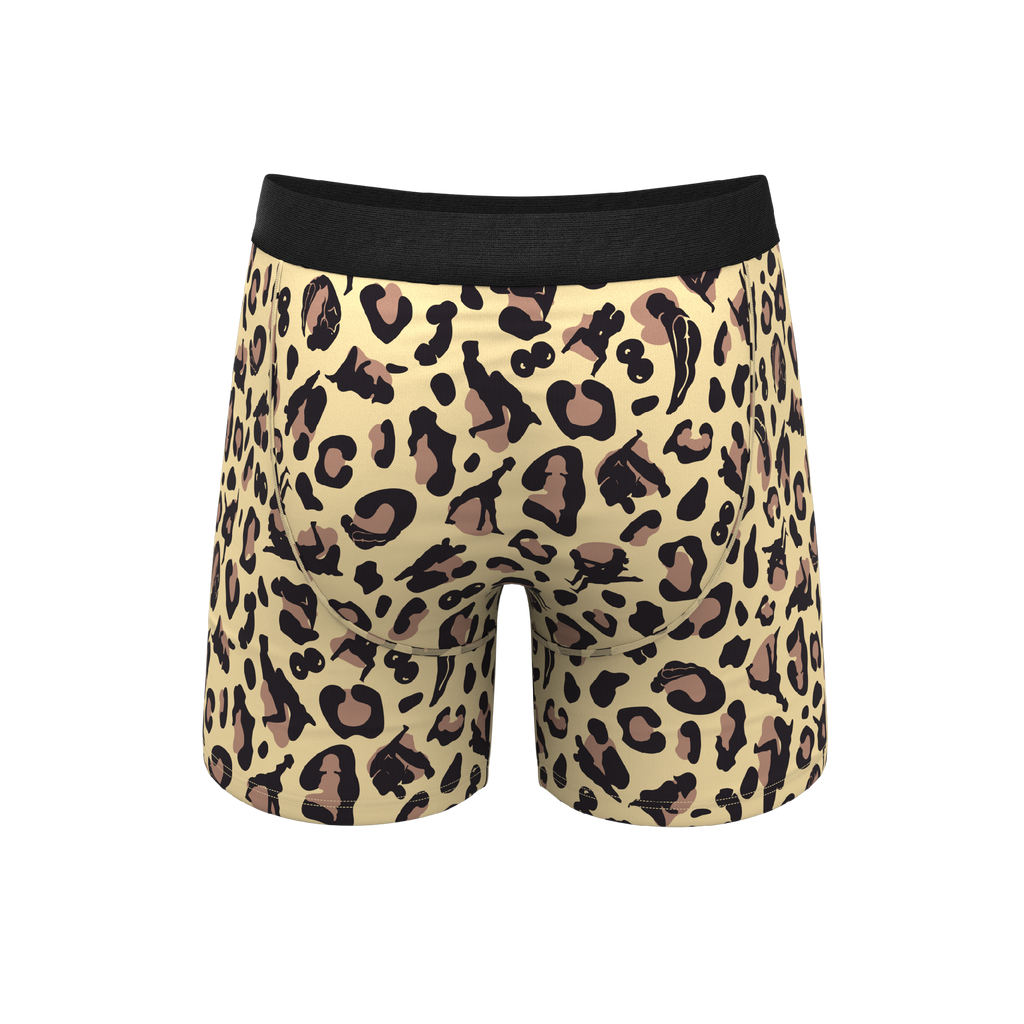 The Primal Passion | Naughty Cheetah Print Ball Hammock® Pouch Underwear - Shinesty