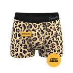 The Primal Passion | Naughty Cheetah Print Ball Hammock® Pouch Trunks Underwear - Shinesty