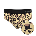 The Primal Passion | Naughty Cheetah Print Ball Hammock® Pouch Underwear Briefs - Shinesty