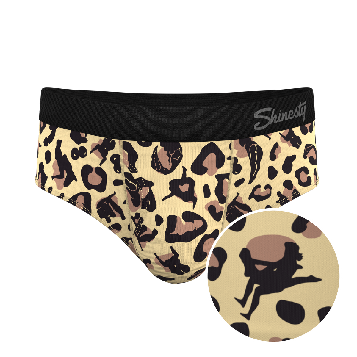 The Primal Passion | Naughty Cheetah Print Ball Hammock® Pouch Underwear Briefs - Shinesty
