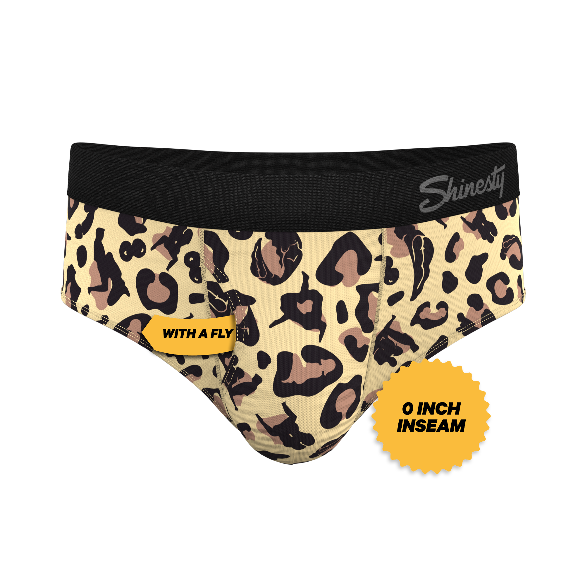 The Primal Passion | Naughty Cheetah Print Ball Hammock® Pouch Underwear Briefs - Shinesty