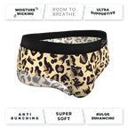 The Primal Passion | Naughty Cheetah Print Ball Hammock® Pouch Underwear Briefs - Shinesty