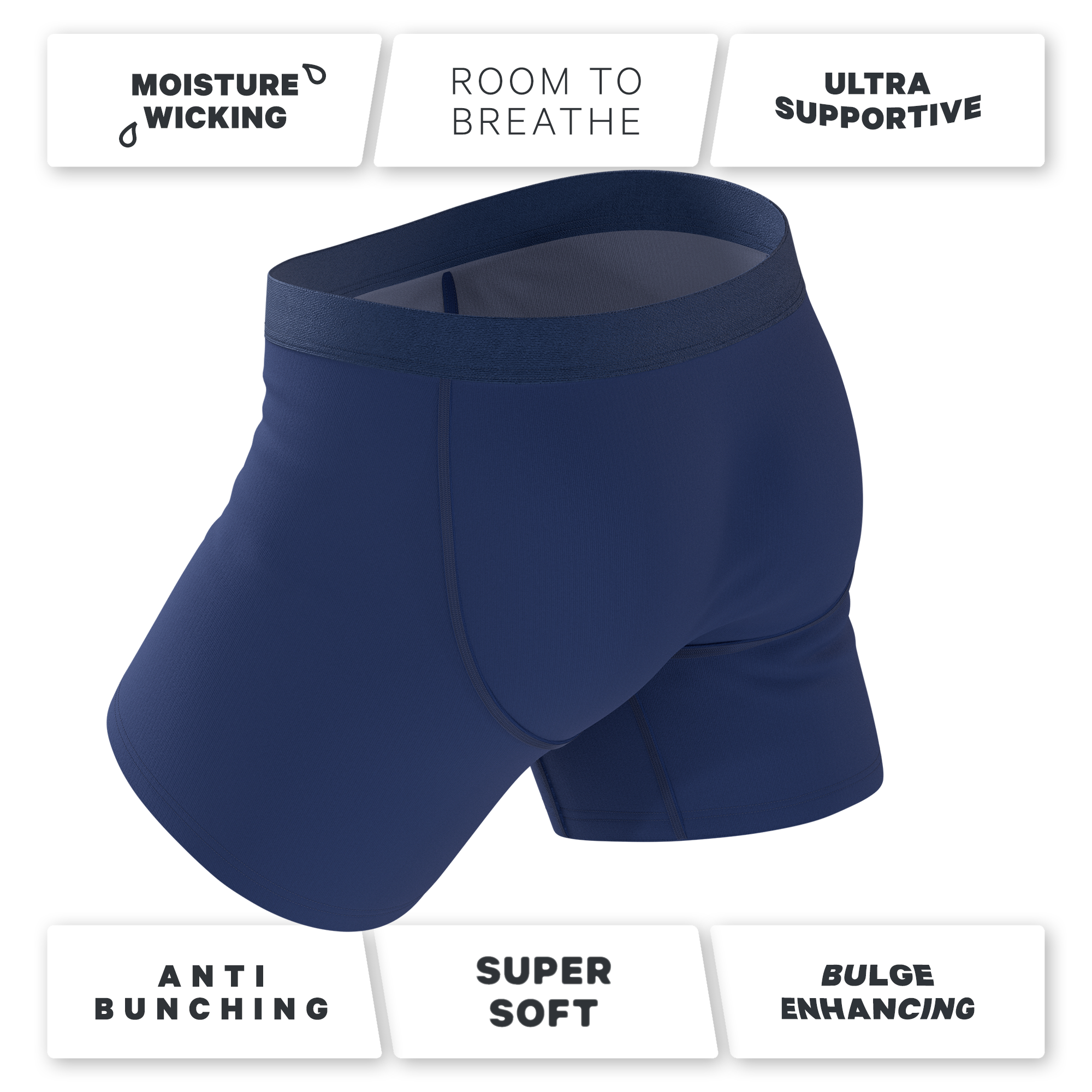 The Proper Pint | Beer Glass Ball Hammock® Pouch Underwear With Fly - Shinesty