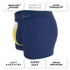 The Proper Pint | Beer Glass Ball Hammock® Pouch Trunks Underwear - Shinesty