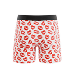 The Pucker Up | Lipstick Kiss Ball Hammock® Pouch Underwear With Fly - Shinesty