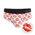 The Pucker Up | Lipstick Kiss Ball Hammock® Pouch Underwear Briefs - Shinesty
