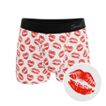 The Pucker Up | Lipstick Kiss Ball Hammock® Pouch Trunks Underwear - Shinesty